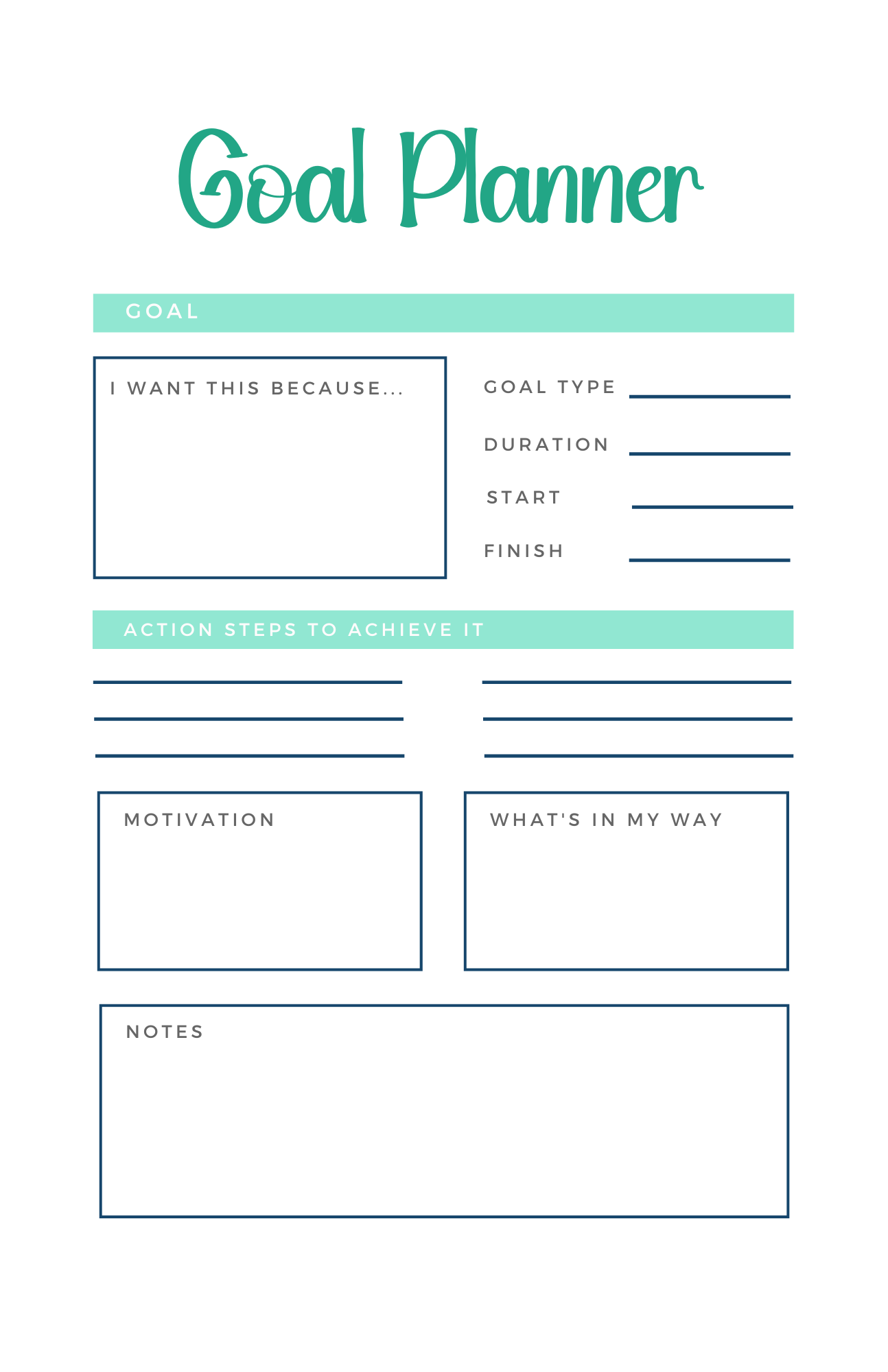 CEO of My Goals Journal