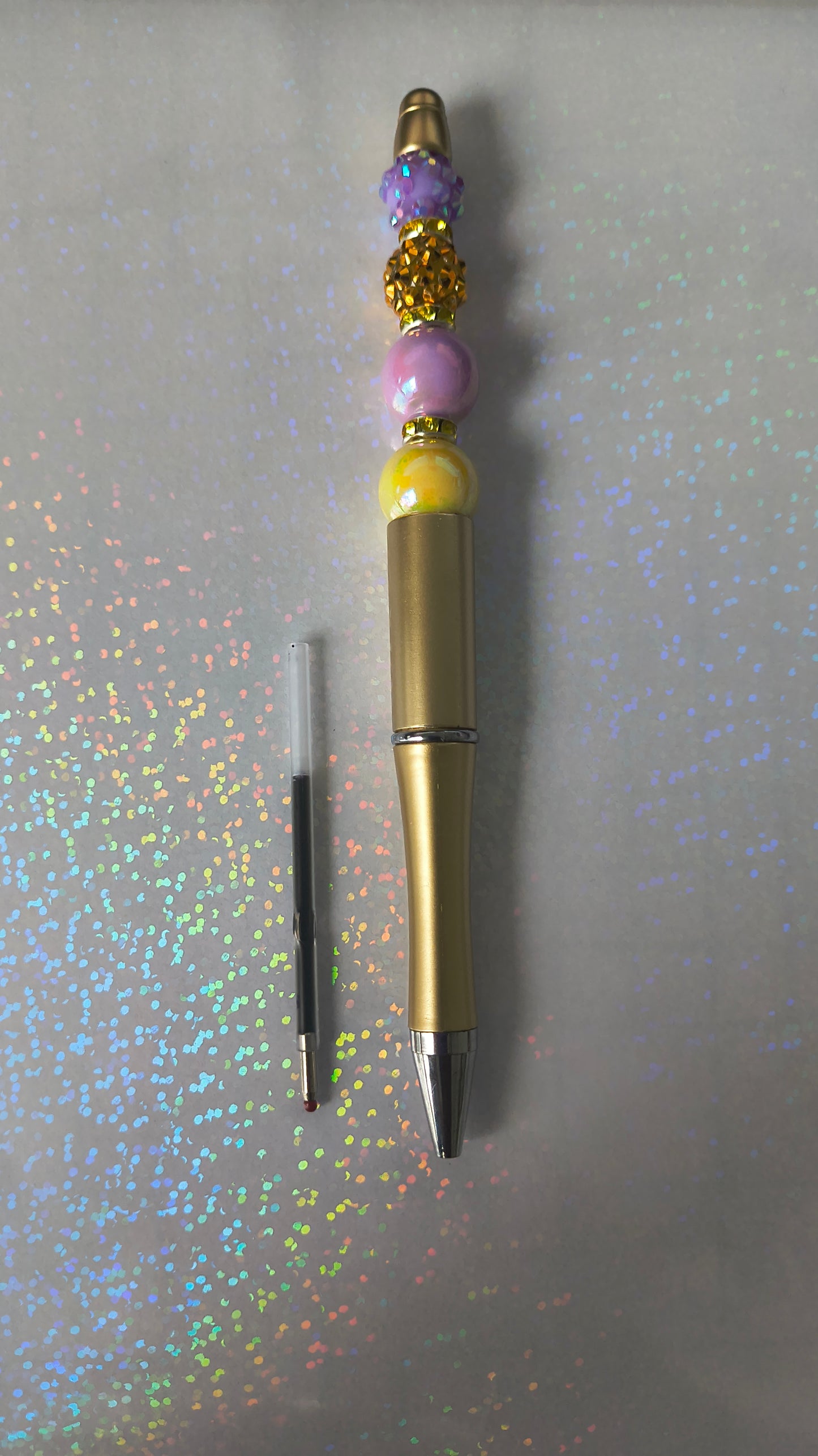 Handcrafted Beaded Pen (Free Refill Included)