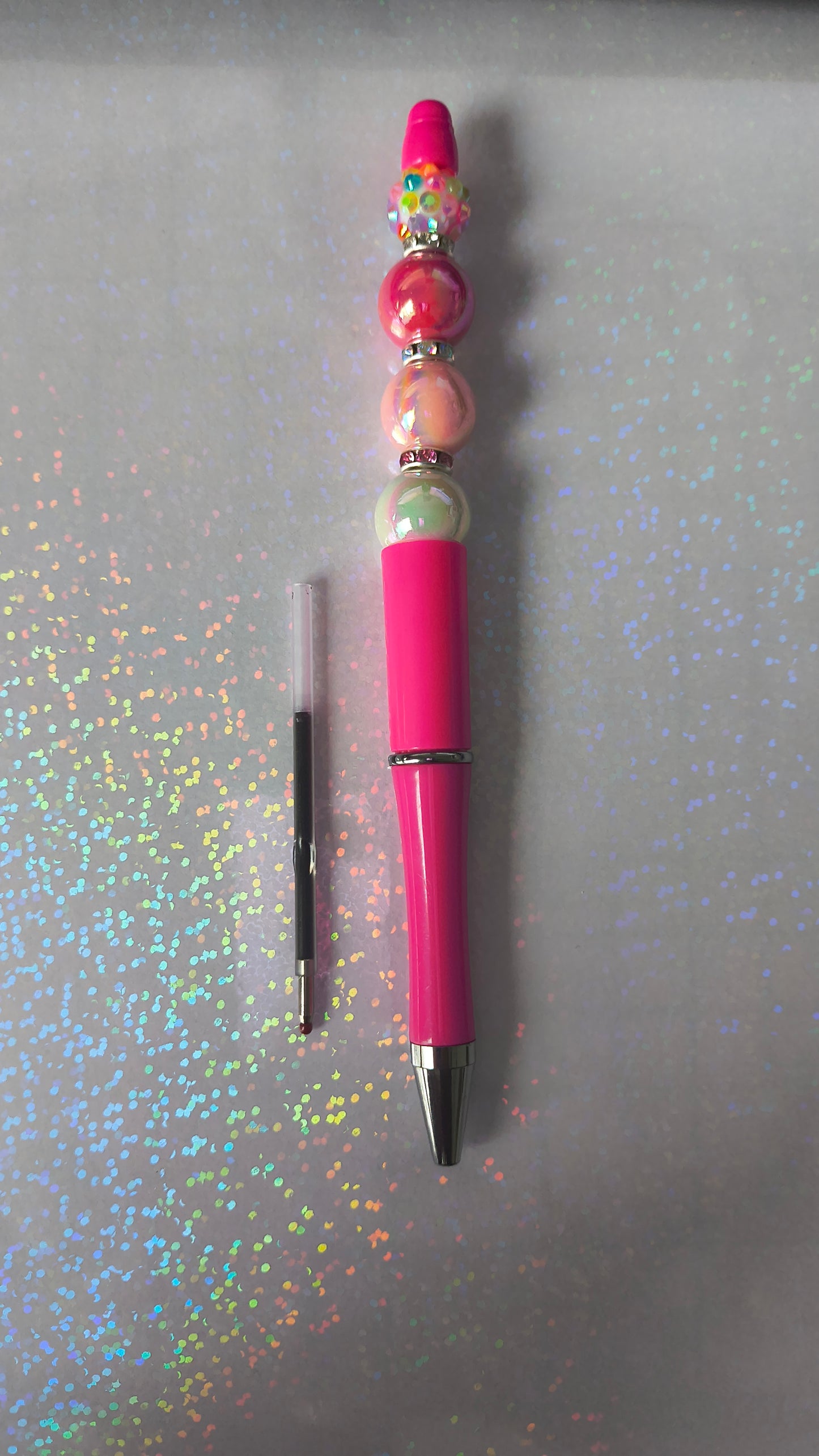 Handcrafted Beaded Pen (Free Refill Included)