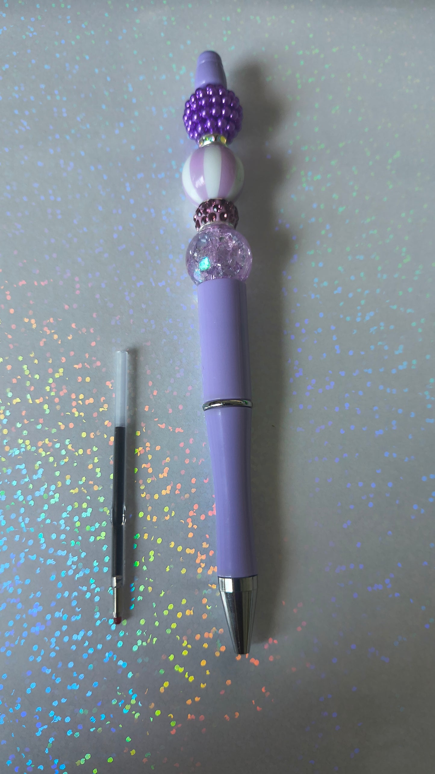 Handcrafted Beaded Pen (Free Refill Included)