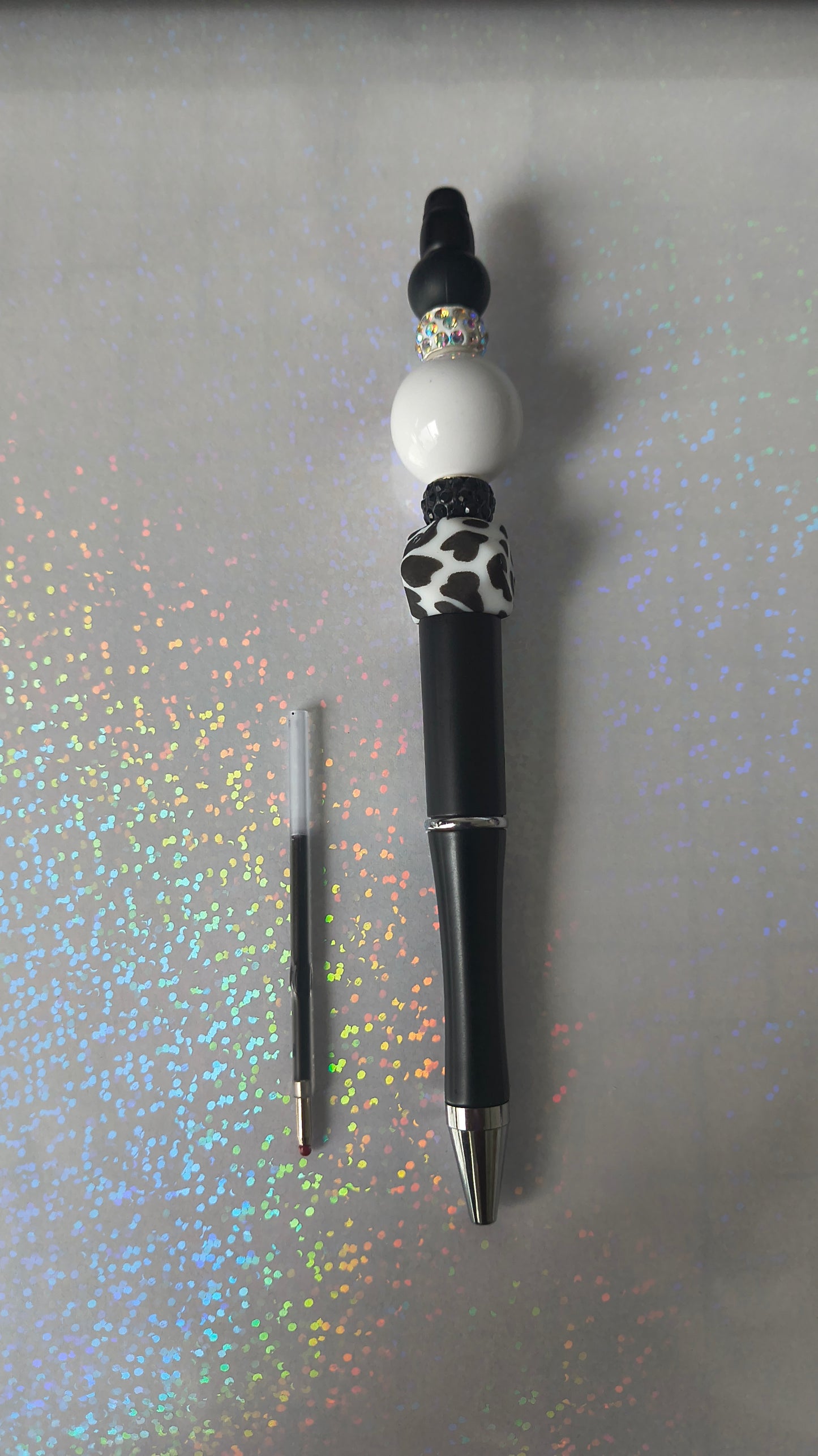 Handcrafted Beaded Pen (Free Refill Included)