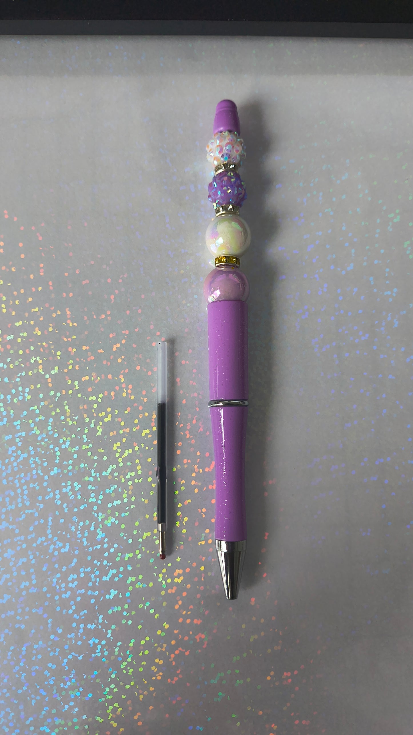 Handcrafted Beaded Pen (Free Refill Included)