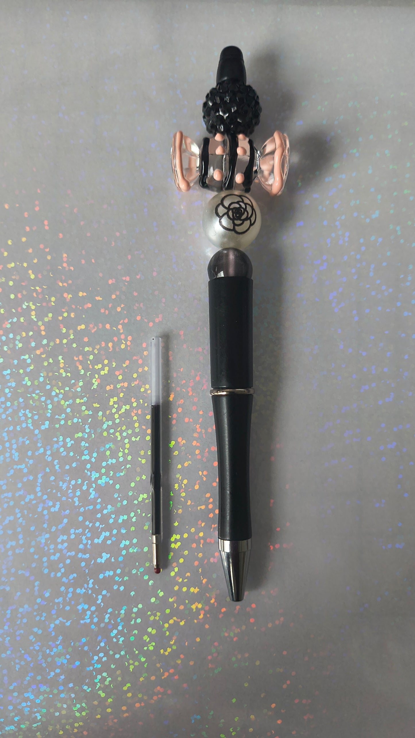 Handcrafted Beaded Pen (Free Refill Included)