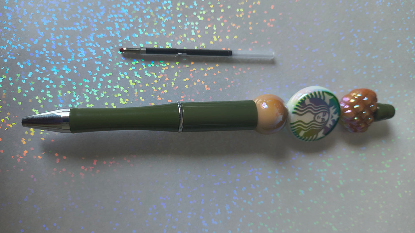 Handcrafted Beaded Pen (Free Refill Included)