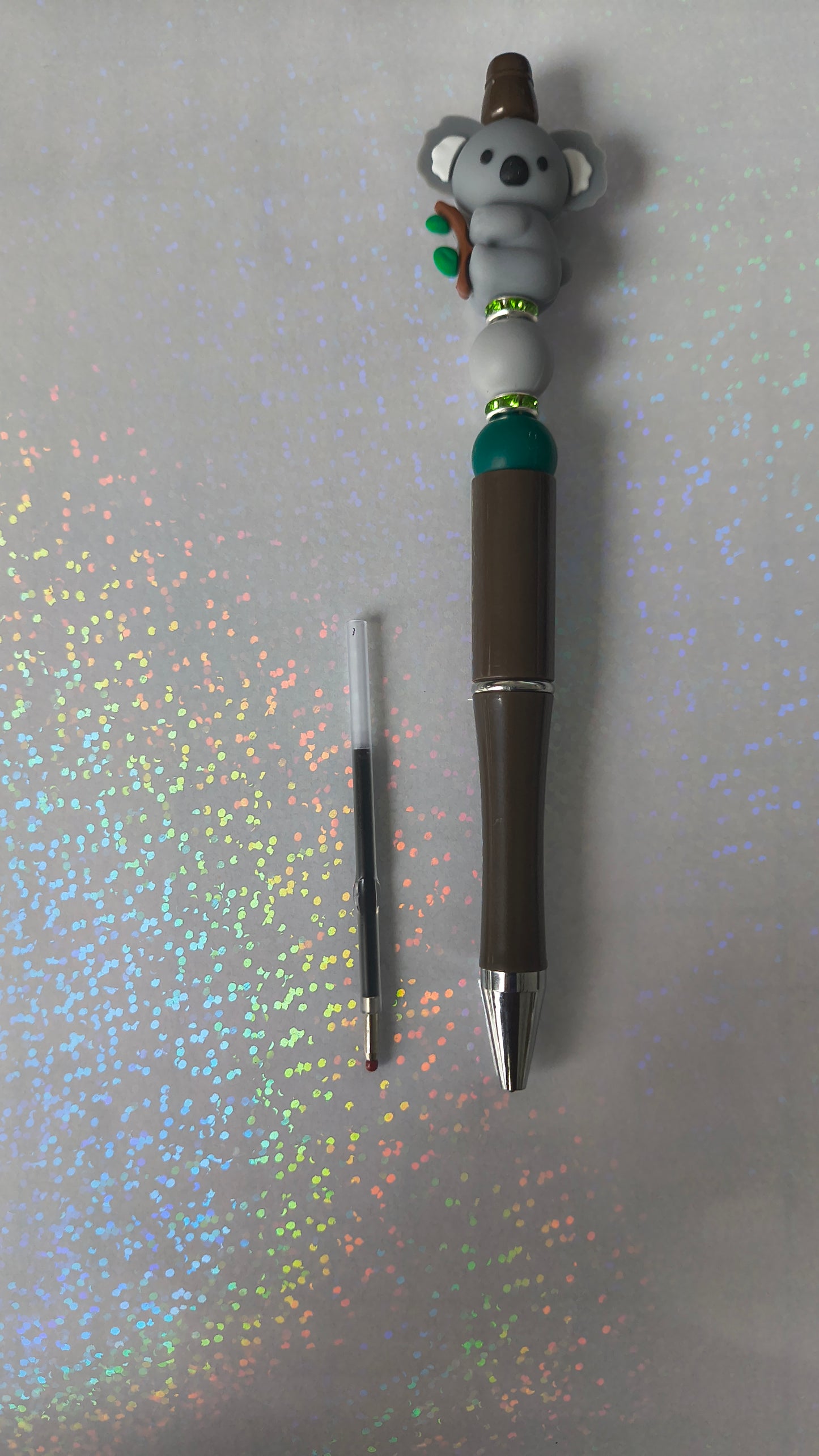 Handcrafted Beaded Pen (Free Refill Included)